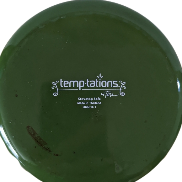 Temptations Kitchen Vintage Temptations Old World Enamel Multipot